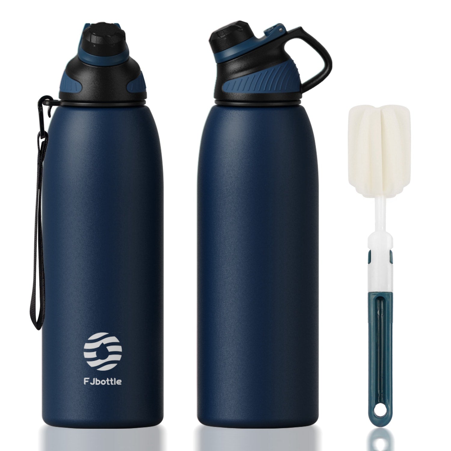 thumbnail image 2 of HEFTMAN Stainless Steel Hot Water Flask With Safety Lock - 3/5 Litre, Silver/Black 2 of 4