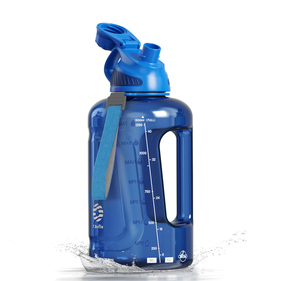 1600ml Tritan Plastic Sports Water Bottle With Magnetic Lid