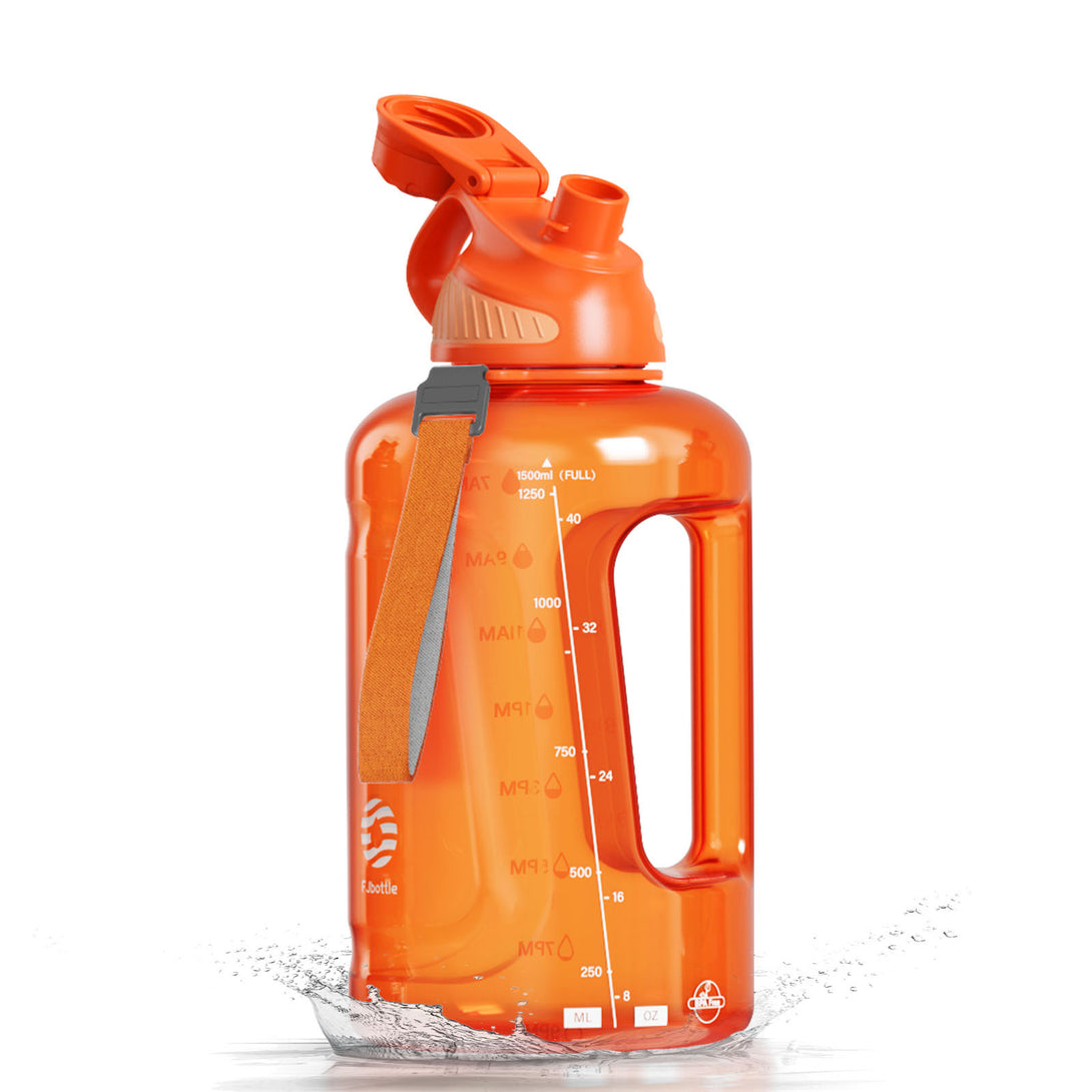 1600ml Tritan Plastic Sports Water Bottle With Magnetic Lid