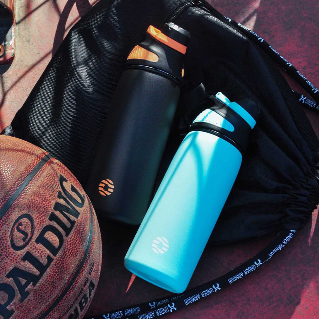 800ml Stainless Steel Insulated Thermo Water Bottle, Sports Vacuum Flask With Magnetic Lid