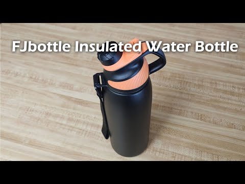 1000ml Stainless Steel Insulated Thermo Water Bottle, Vacuum Flask With Magnetic Lid