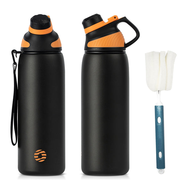 800ml Stainless Steel Insulated Water Bottle With Spout