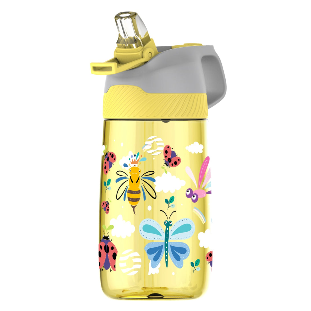 450ml Plastic Tritan Kids Water Bottle With Straw